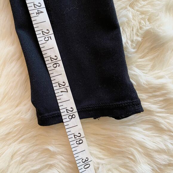 Zella Zip Ankle Striped Workout Yoga Athletic Leggings Medium - Picture 8 of 10